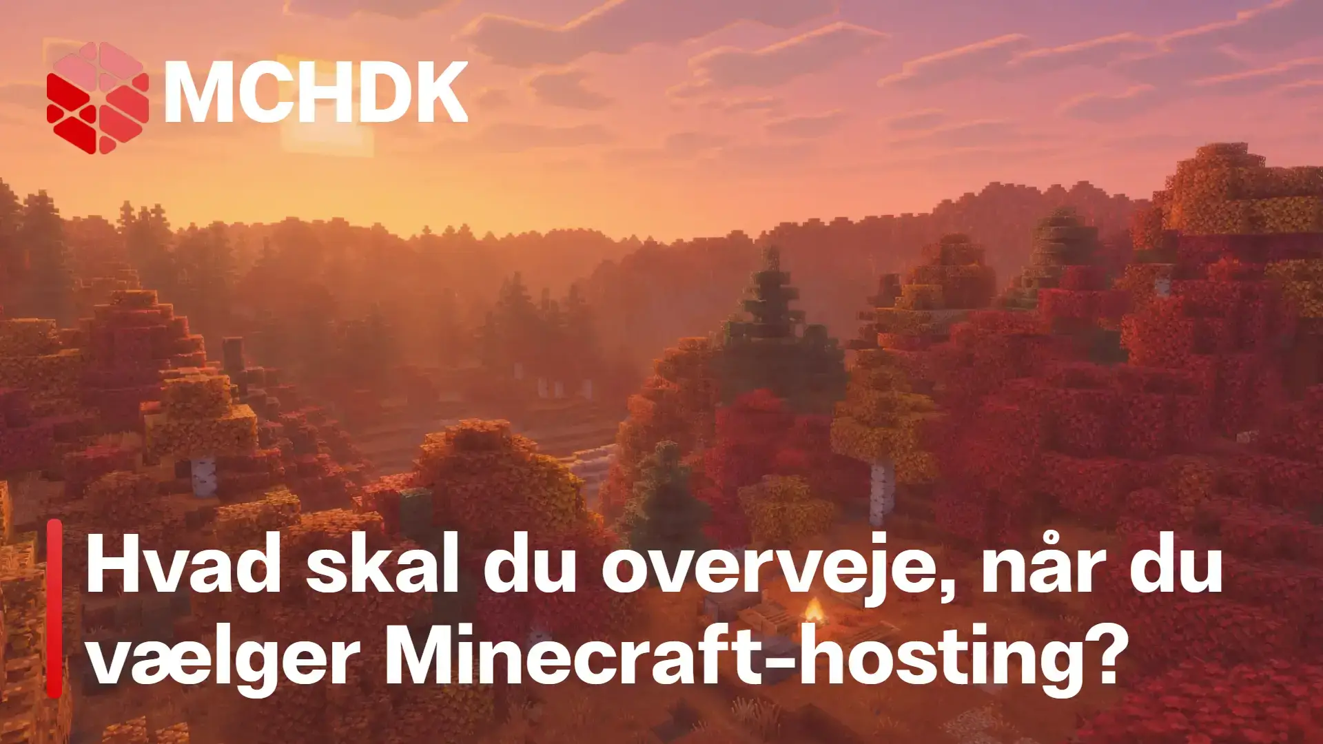 Guide til at vælge den rigtige Minecraft-hosting