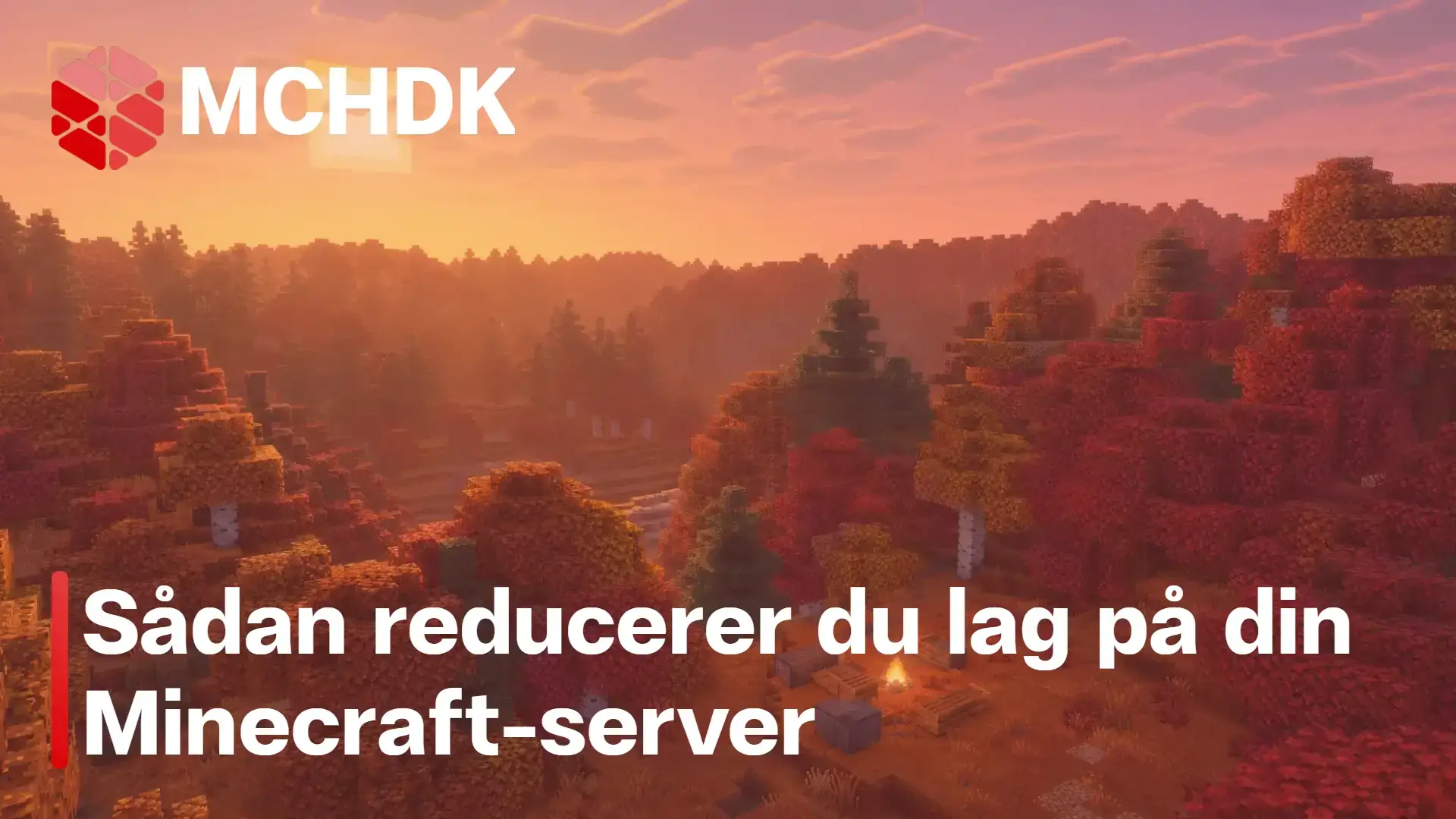 Guide til at reducere lag på en Minecraft-server